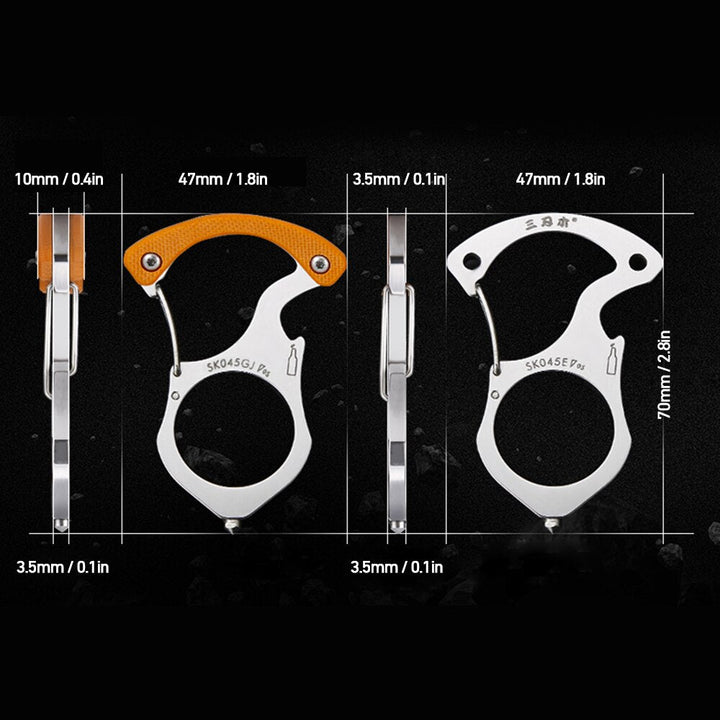 BowLift | Ultimate Adventure Multi-Tool Ring Keychain