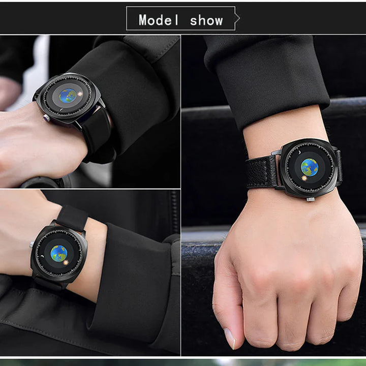 BowLift | Rotating Earth Galactic Quartz Watch