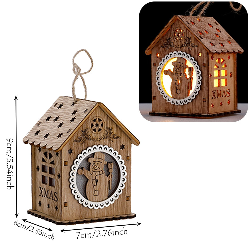 BowLift | DIY Wooden Hanging House Decor Glowing Lamp