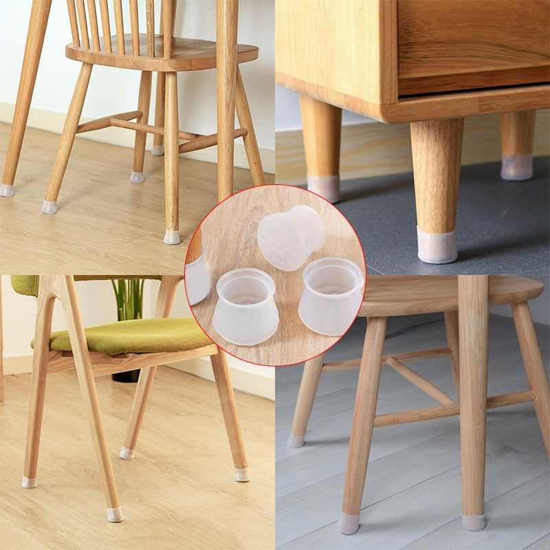 BowLift | Anti-slip Silent Silicon Furniture Leg Cover Set
