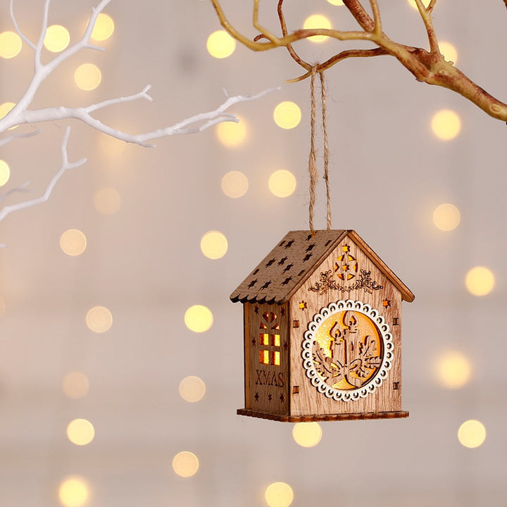 BowLift | DIY Wooden Hanging House Decor Glowing Lamp