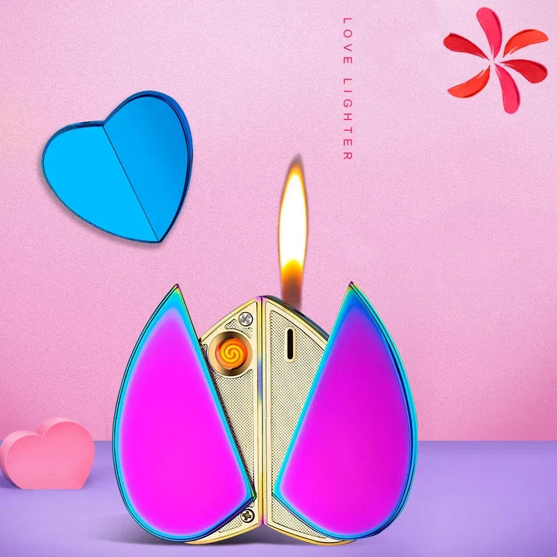 BowLift | Heart-Shaped Love Spark Butane Flame Lighter