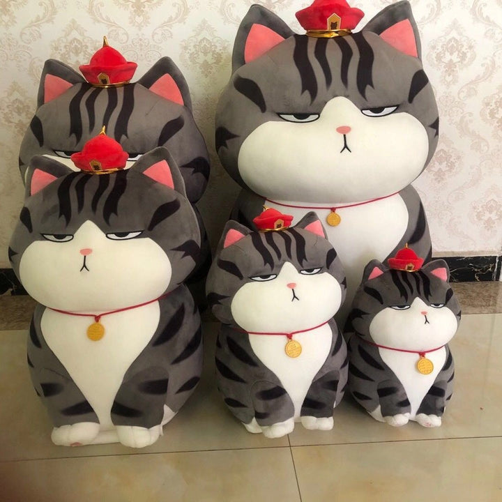 Moody Cat Soft Cuddly Plush Pillow | Bowlift
