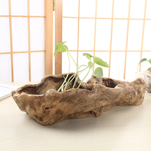 BowLift | Resin Tree Wood Table Vase