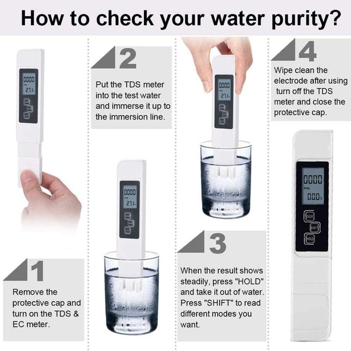 BowLift | Digital PH Water Quality Tester