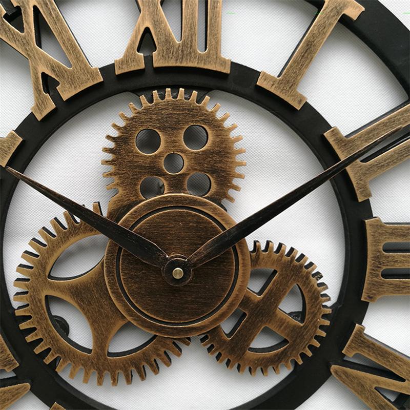 BowLift | Handmade Oversized 3D Retro Decorative Wall Clock