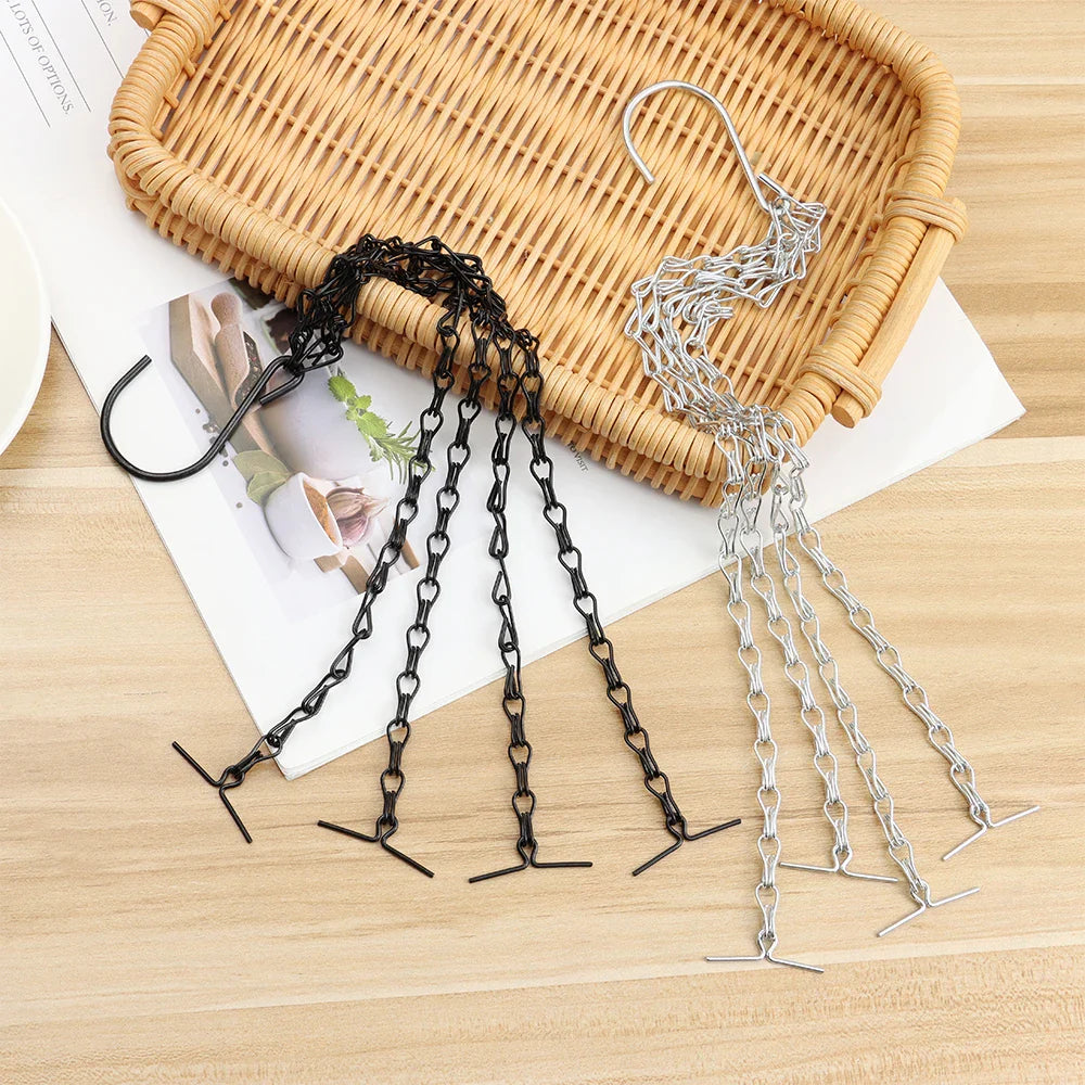 BowLift | Stable Plant Hangers with Chains – Robust Suspension for Flower Pots and Garden Plants