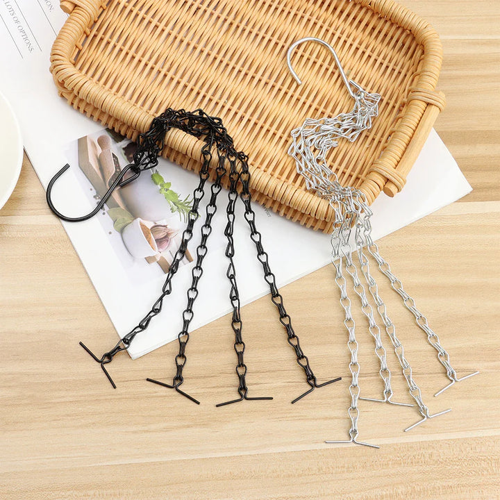 BowLift | Stable Plant Hangers with Chains – Robust Suspension for Flower Pots and Garden Plants