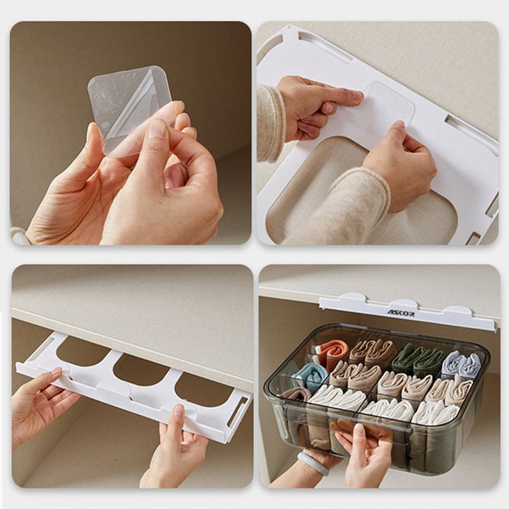 BowLift | Sock Sorter Under Desk Hidden Drawer