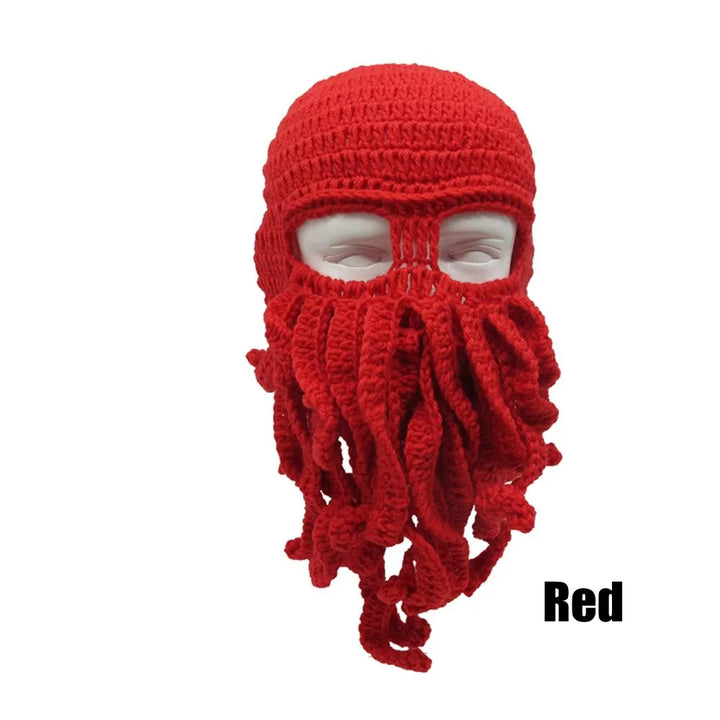 BowLift | Octopus Tentacle Knitted Face Winter Mask