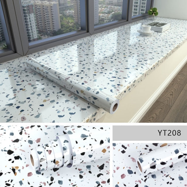 BowLift | Marble Effect Self-adhesive Waterproof Wallpaper