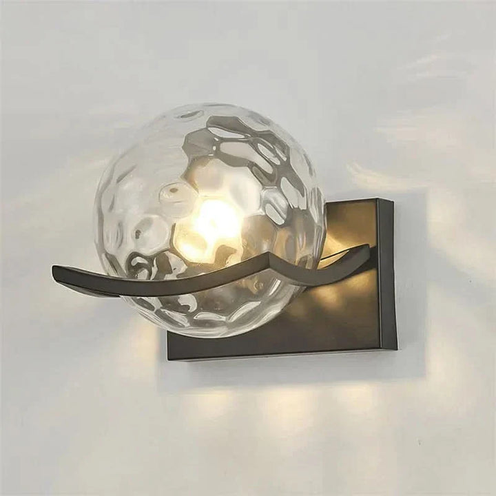 BowLift | Modern LED Wall Lamp with Glass Panel