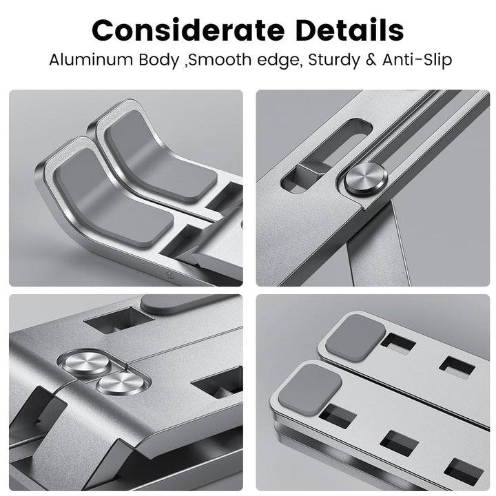BowLift | Work Station Aluminum Notebook Holder Stand