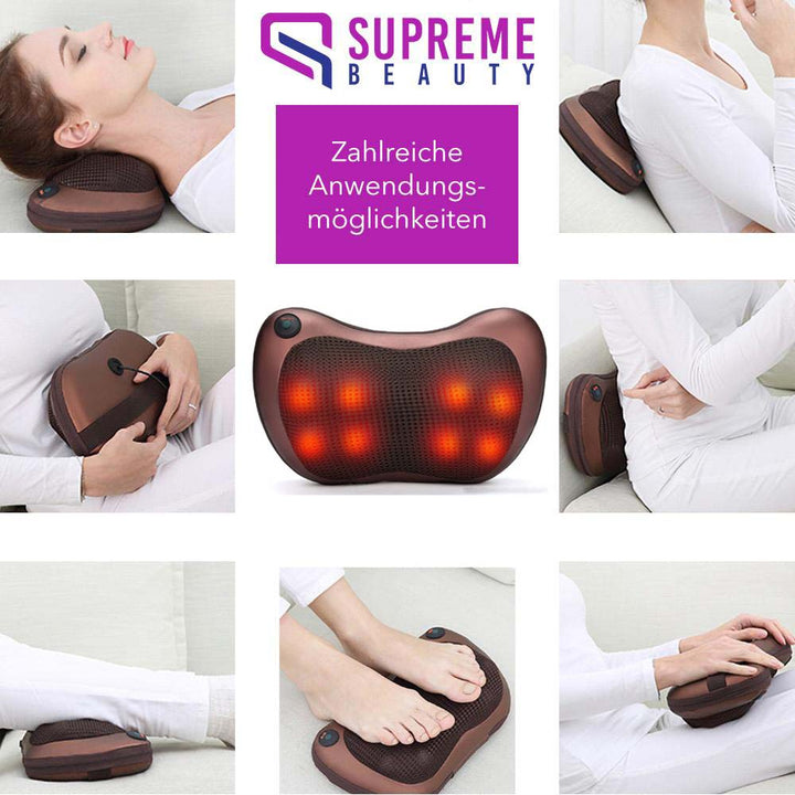 BowLift | Portable Massage Cushion with Deep Shiatsu Massage - ThermoRelax Pro