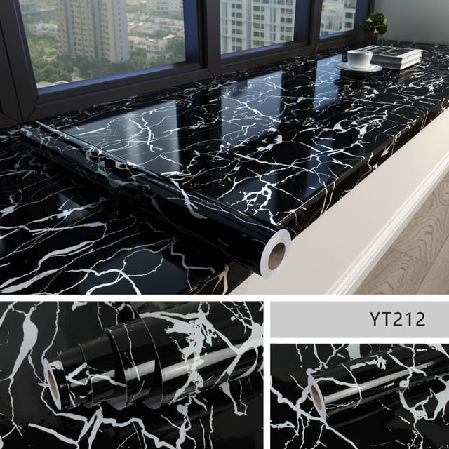 BowLift | Marble Effect Self-adhesive Waterproof Wallpaper