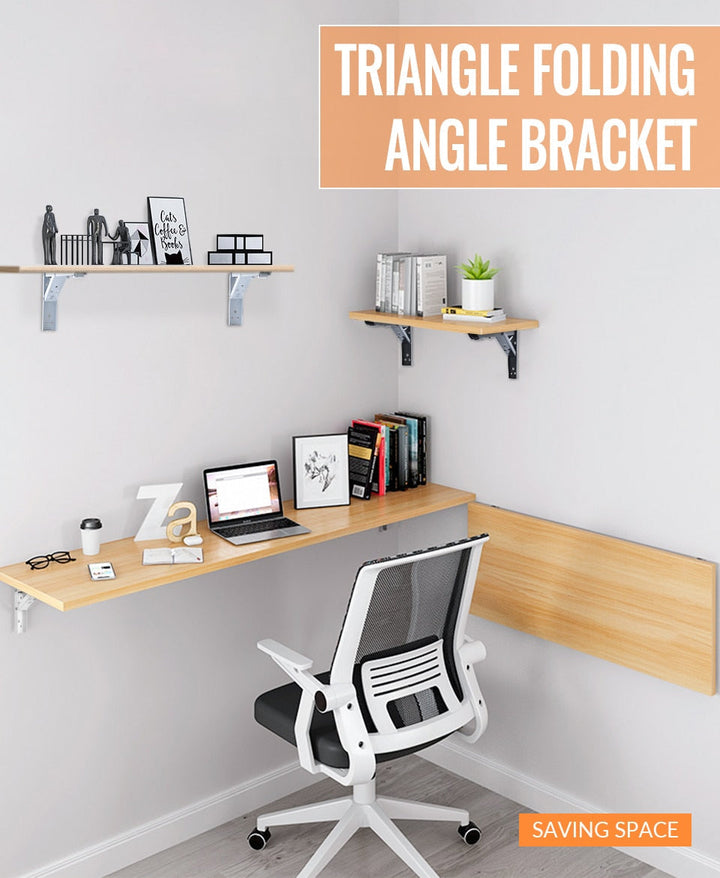 BowLift | Wall-Mounted Foldable Shelf Organizer Bracket