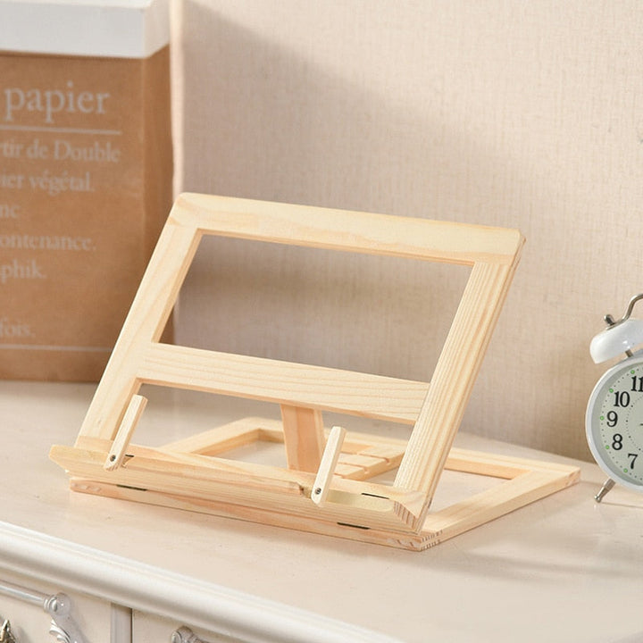 BowLift | Creative Bookworm Wooden Tablet Stand