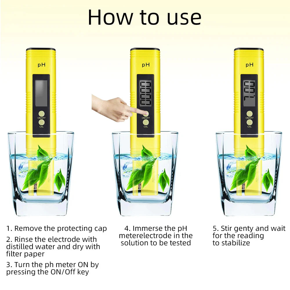 BowLift | PH & ES Digital Water Quality Tester