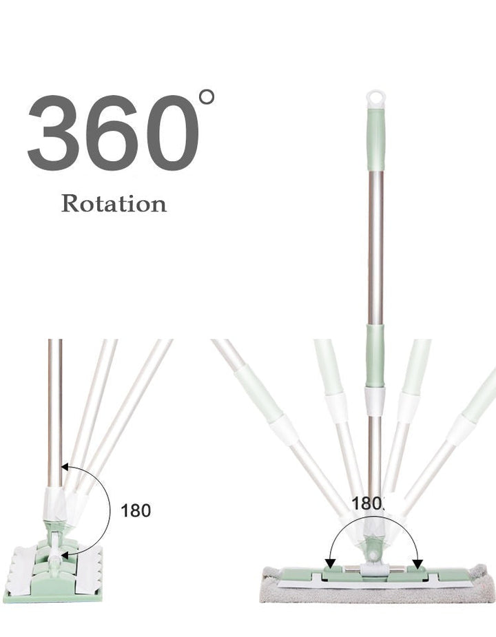 BowLift | 360 Degree Telescopic Large  Flat Mop