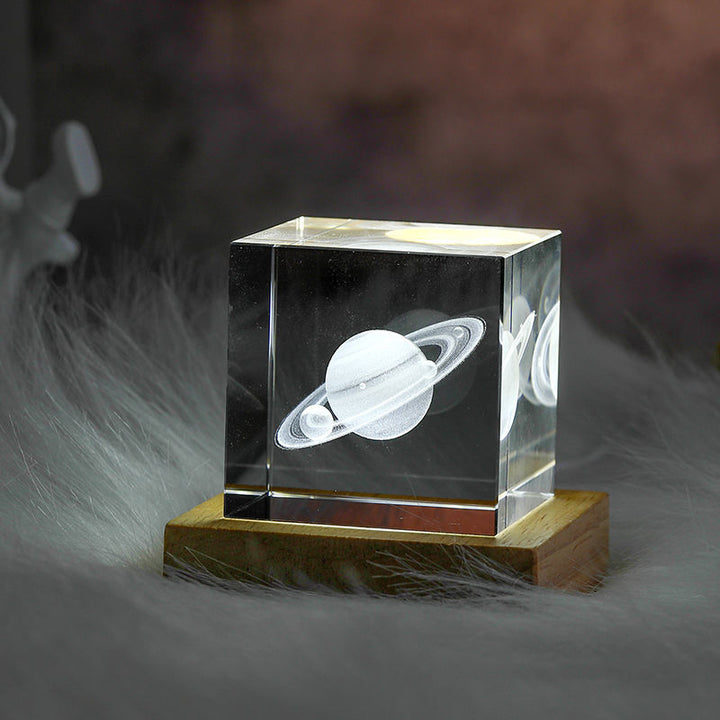 BowLift | 3D Crystal Cube Moon Nightlight