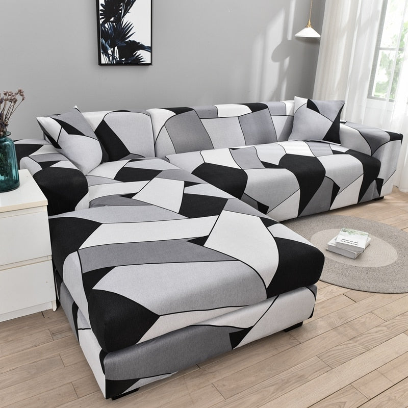 Modern Non-slip Colorful Elastic Sofa Cover | Bowlift