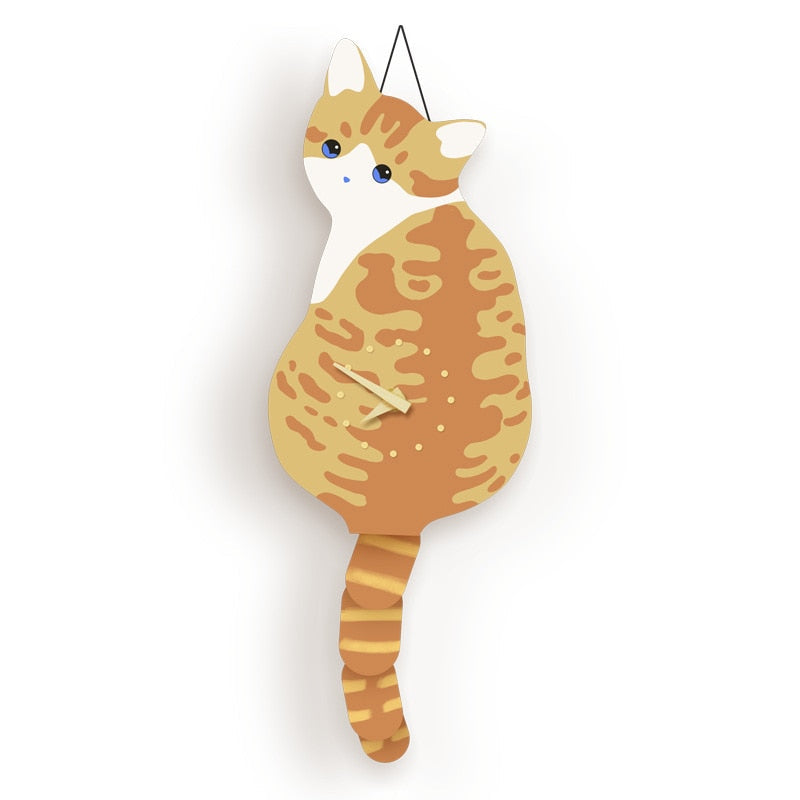 BowLift | Creative Cat Wall Clock