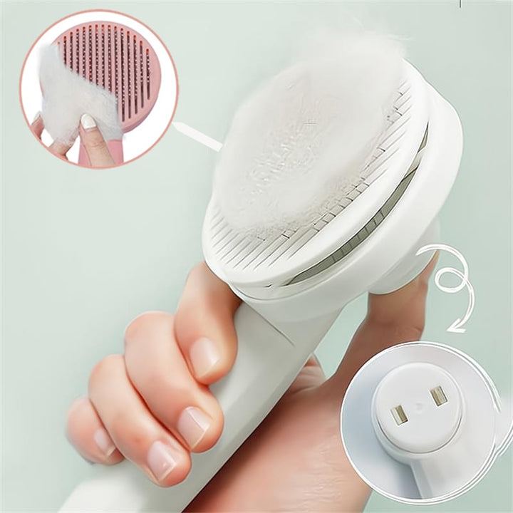 Innovative Cat Brush for Grooming Bowlift