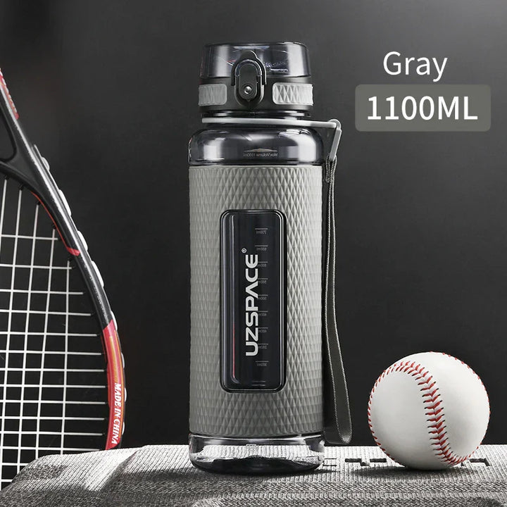 BowLift | UZSPACE Sport Water Bottles, BPA-free, portable, impact-resistant, leak-proof, large capacity, fitness water kettle, Tritan plastic drinking bottle
