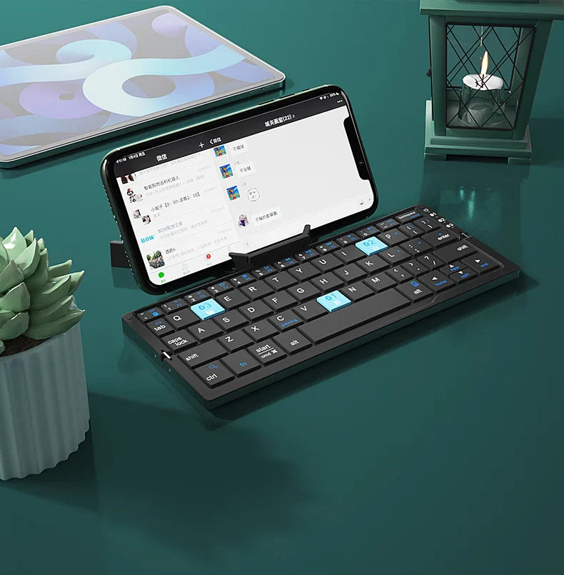 BowLift | Multi-Device Connection Mini Foldable Bluetooth Keyboard