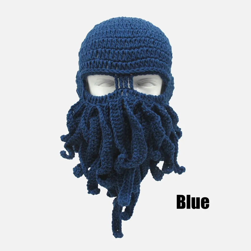 BowLift | Octopus Tentacle Knitted Face Winter Mask
