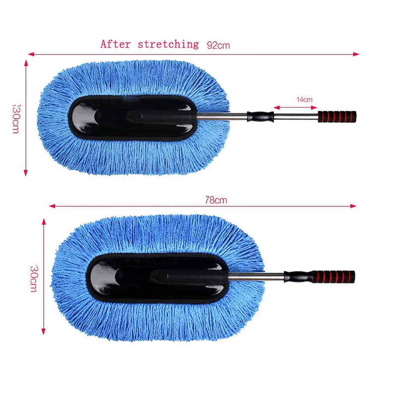 BowLift | Pro Clean Universal Retractable Car Waxing Brush Set