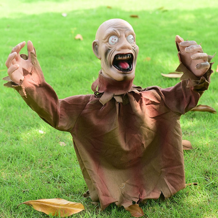 BowLift | Scary Screaming Zombie Garden Halloween Decoration