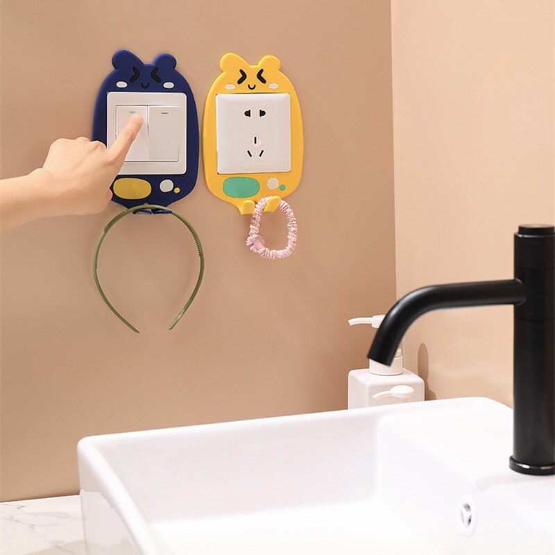 BowLift | 3D Luminous Cartoon Hook Outlet Sticker