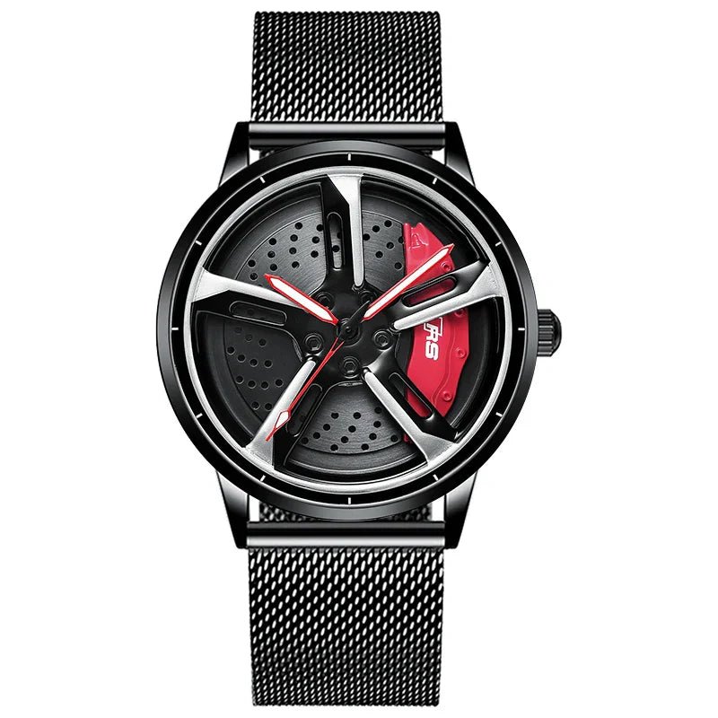 BowLift | Speedster Chrono Quartz Spinning Wheel Men Watch