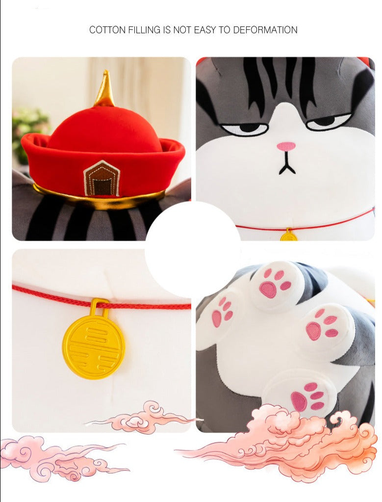 BowLift | Moody Cat Soft Cuddly Plush Pillow