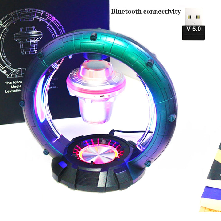 BowLift | Magnetic Levitating Spacecraft Speaker Night Lamp