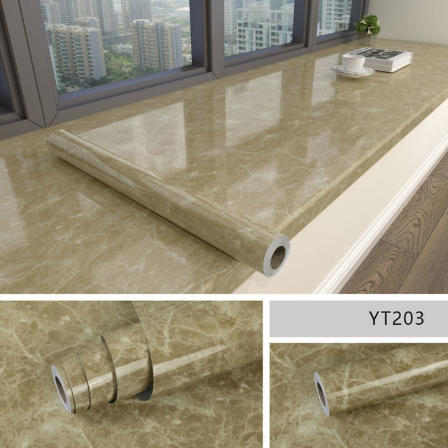 BowLift | Marble Effect Self-adhesive Waterproof Wallpaper