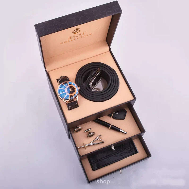 BowLift | Luxury Fashion Leather Business Men Gift Set