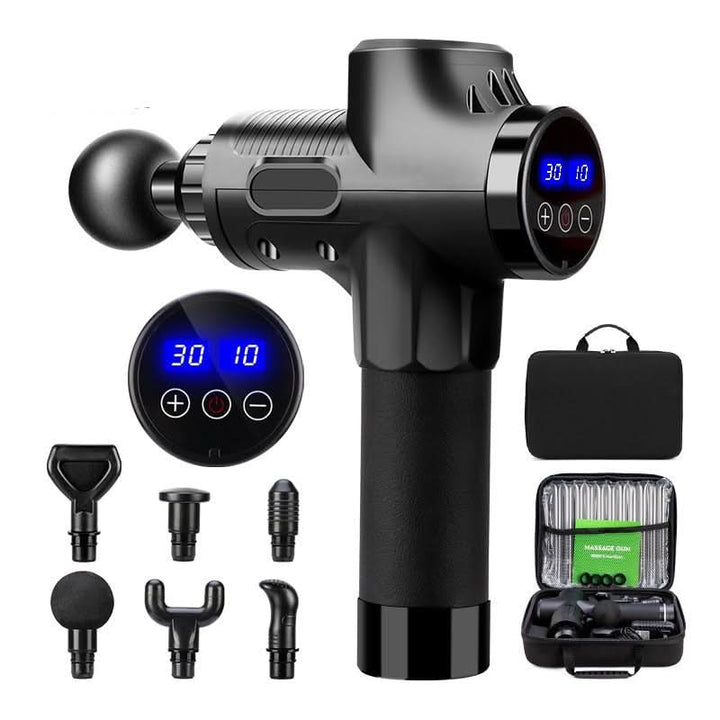 BowLift | Rechargeable Massage Gun with 6 Attachments