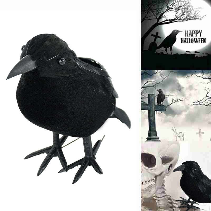 BowLift | Black Crow Halloween Home Decor