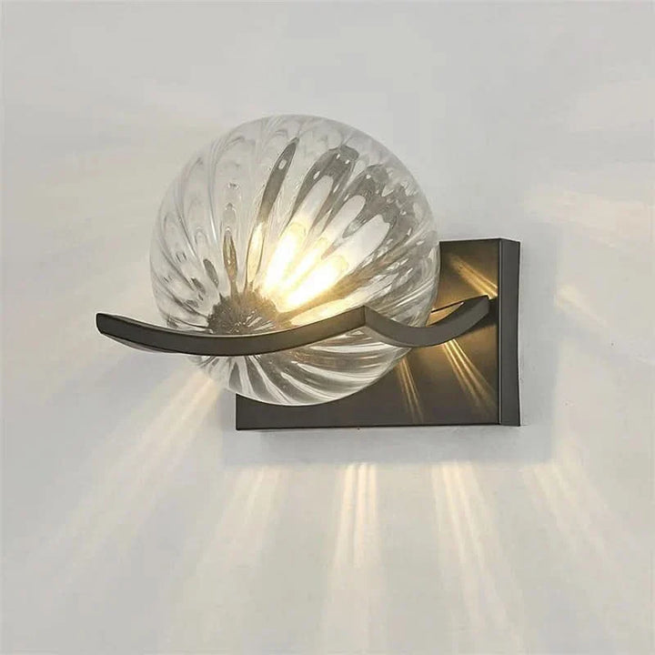 BowLift | Modern LED Wall Lamp with Glass Panel
