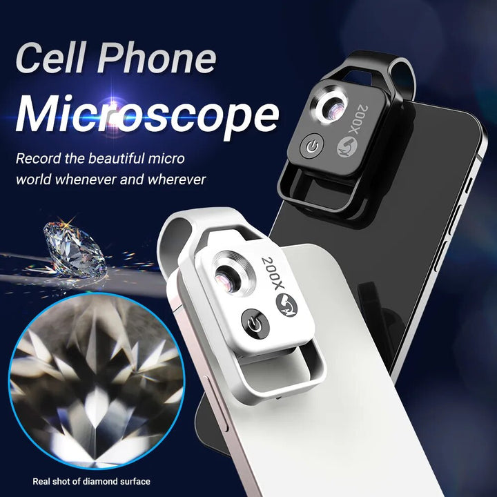 BowLift | Portable Mobile LED Microscope Lens