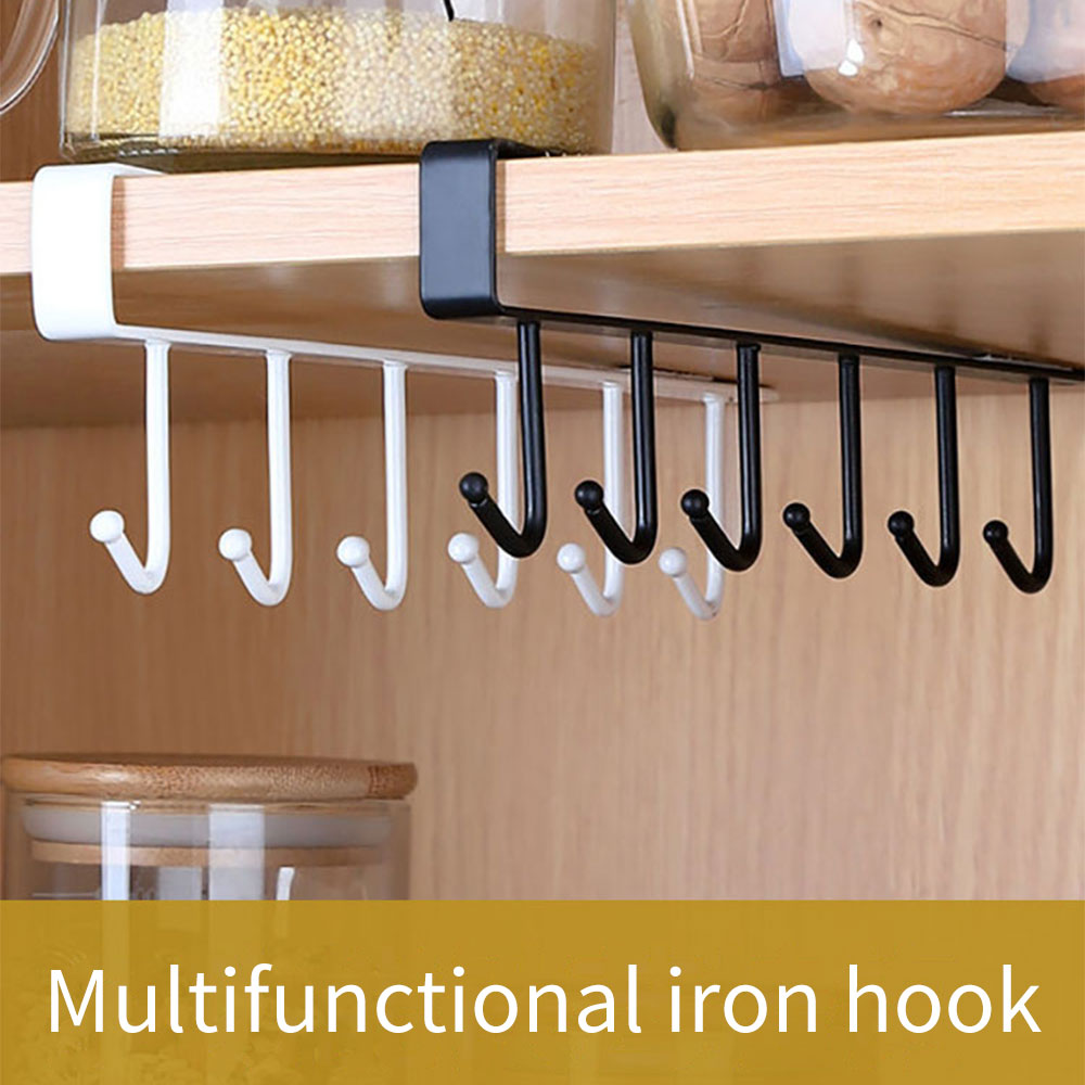 BowLift | Kitchen Under Cabinet Organizer Hook Rack