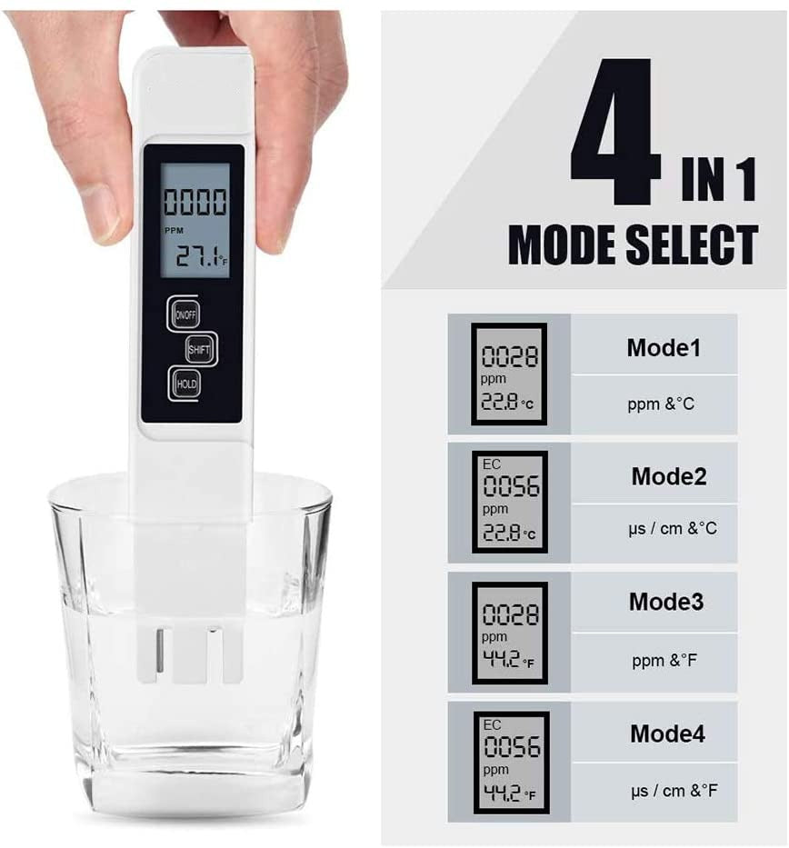BowLift | Digital PH Water Quality Tester