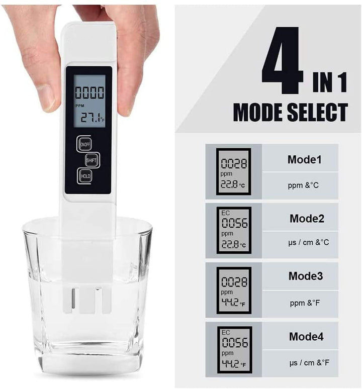 BowLift | Digital PH Water Quality Tester