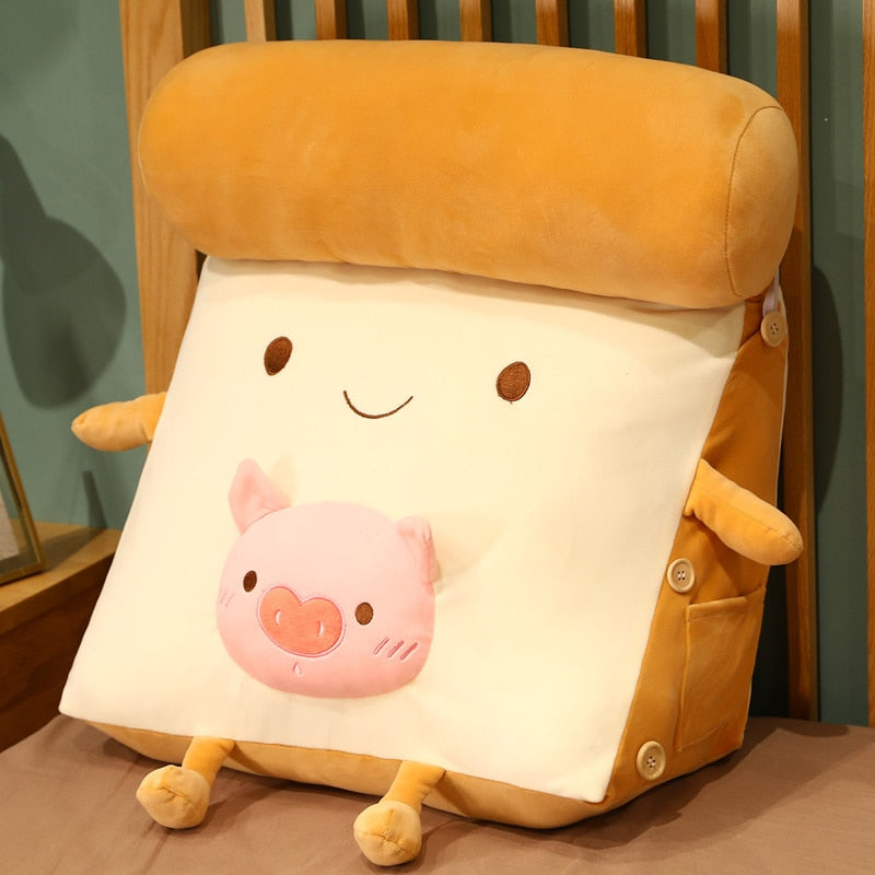 BowLift | Fruity Toast Bread Comfy Pillow