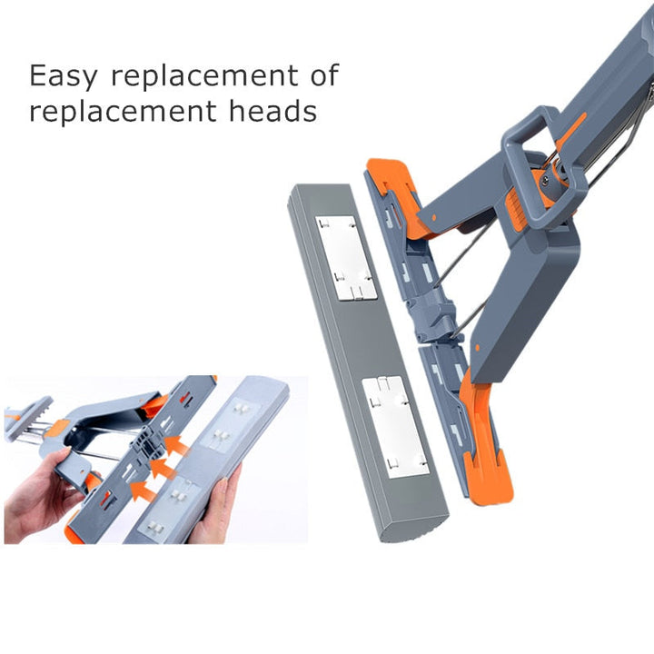 BowLift | Handle Ease Foldable Effortless Floor Mop
