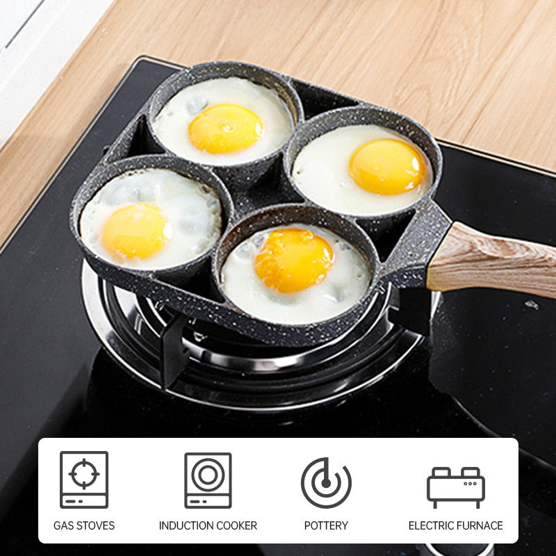 BowLift | Four-hole frying pan