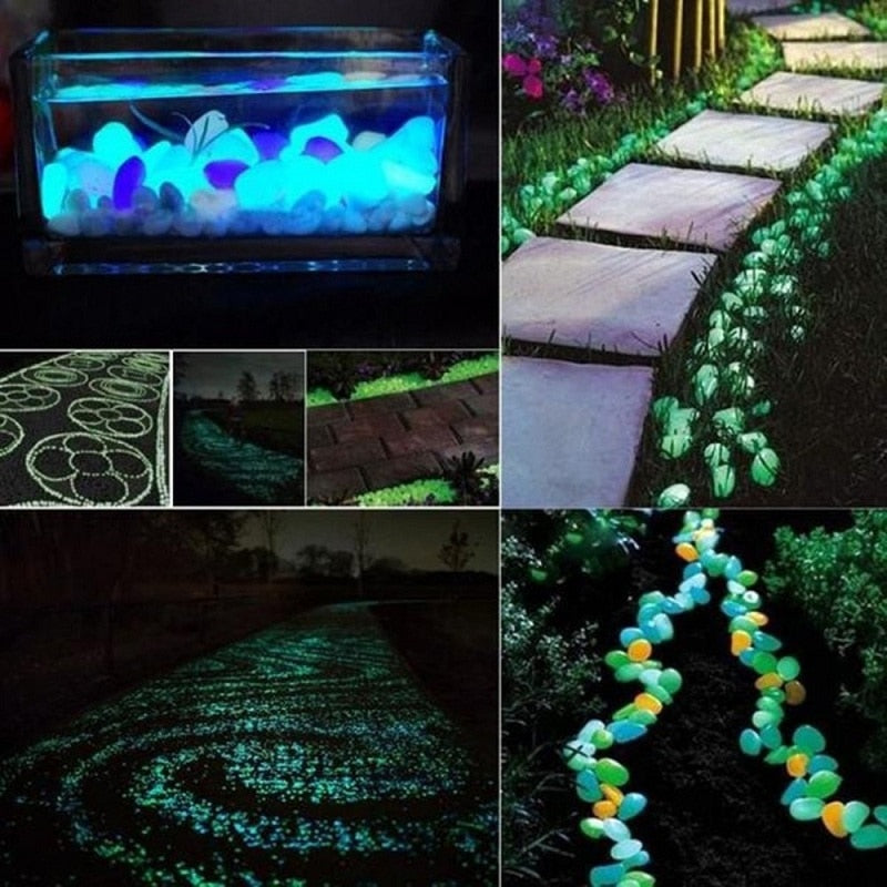 Garden Walkway Luminous Decor Stones | Bowlift