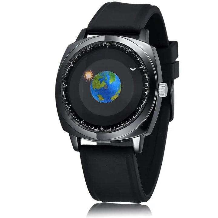 BowLift | Rotating Earth Galactic Quartz Watch
